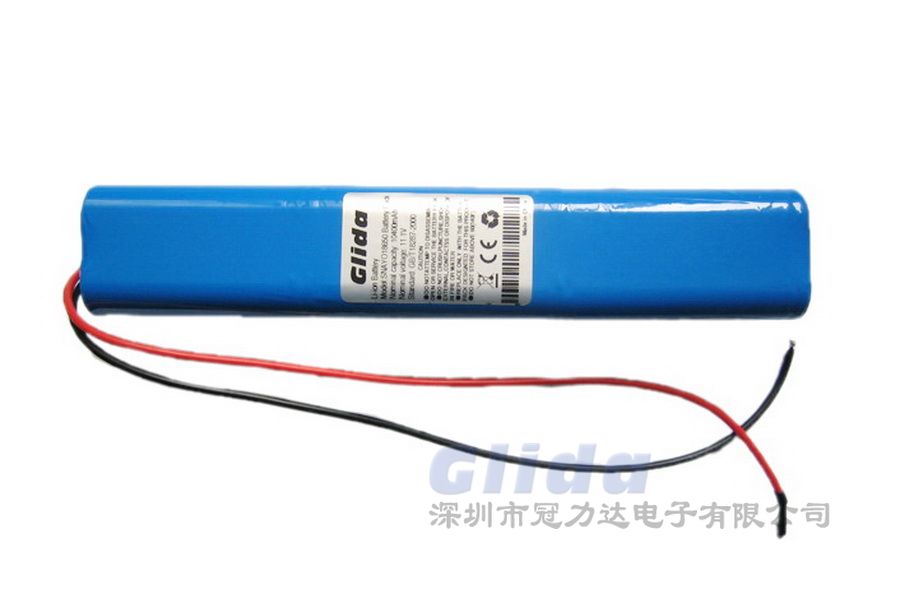 12V 大容量锂电池组18650  10.4AH